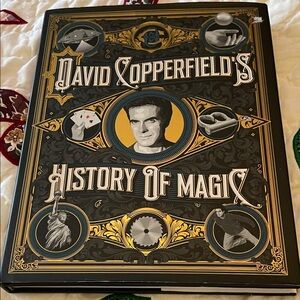 David Copperfield's History of Magic Hardcover Book - Black & Gold 2021